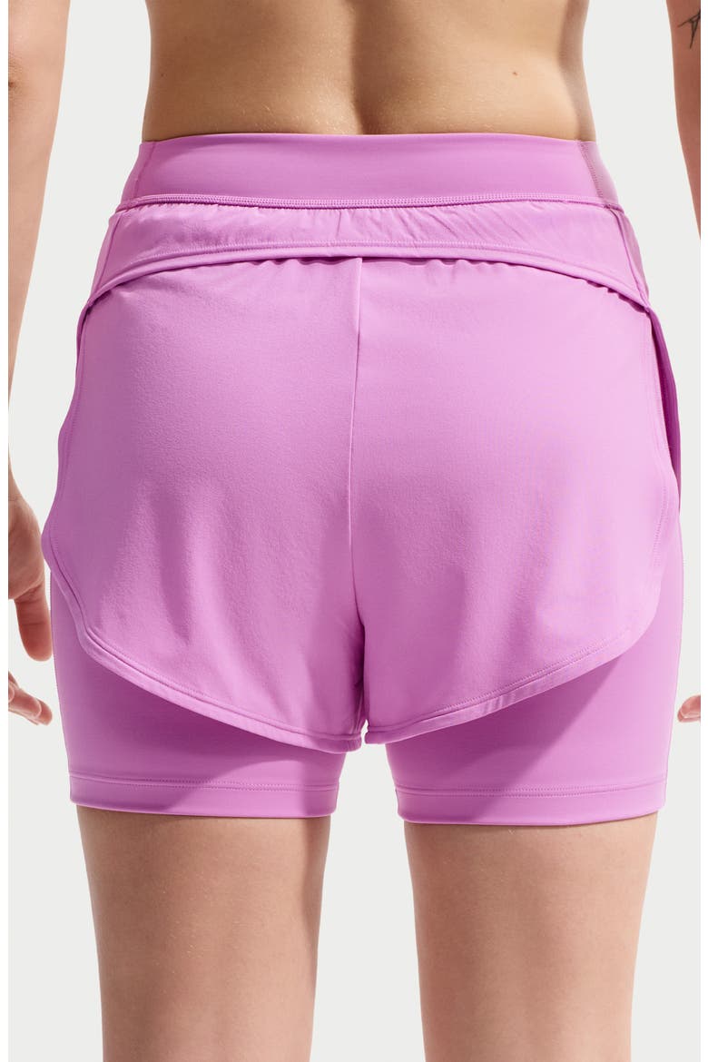 Universa 2-in-1 Five-Inch Shorts, Alternate, color, MAGENTA/ ORCHID/ DESERT BERRY