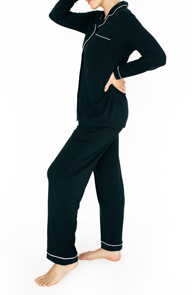 Kindred Bravely Clea Classic Long Sleeve Maternity/Nursing/Postpartum Pajamas, Alternate, color, 