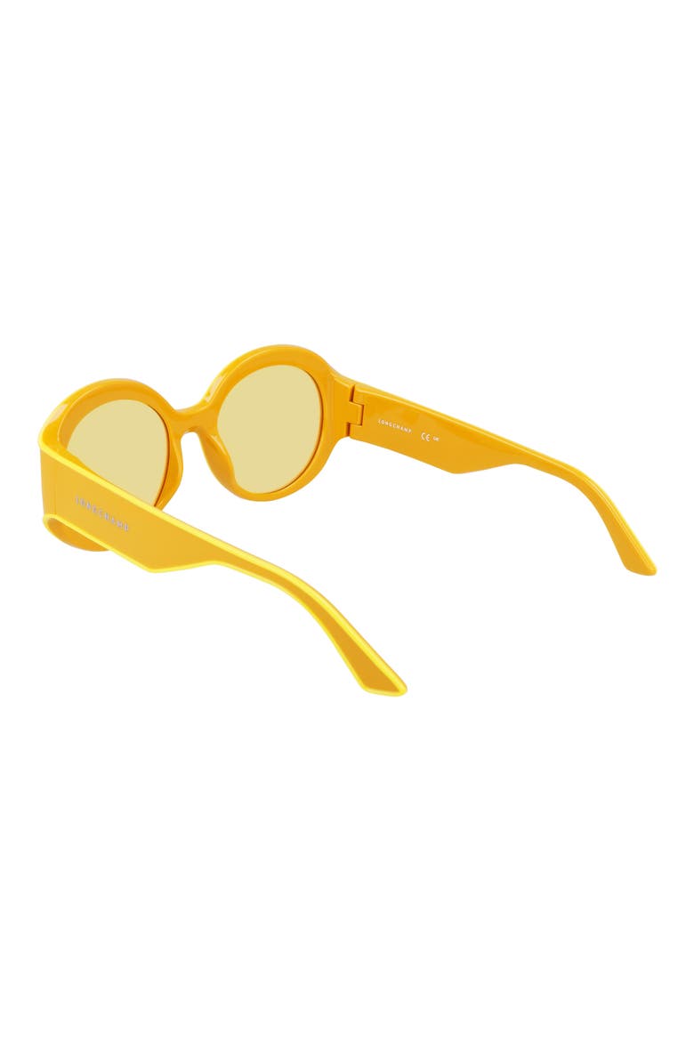 Heritage 53mm Oval Sunglasses, Alternate, color, HONEY