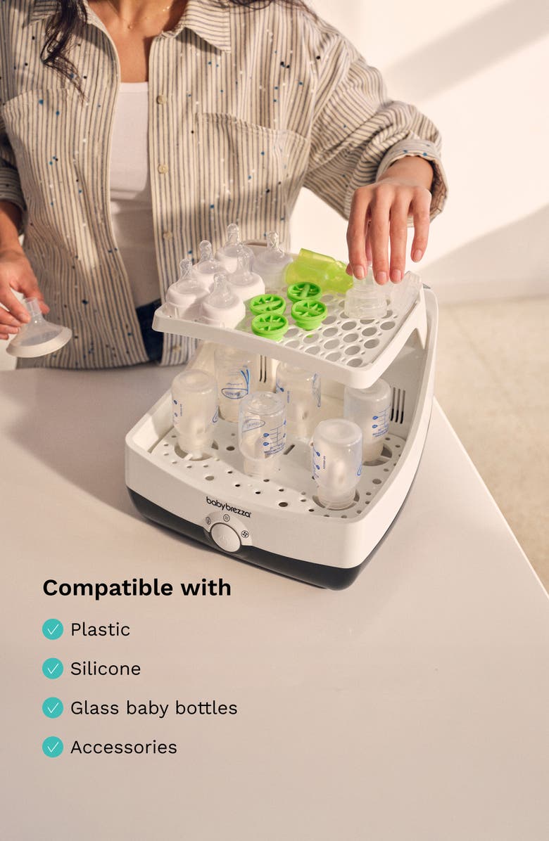 BABY BREZZA SuperFast Sterilizer & Dryer, Alternate, color, White