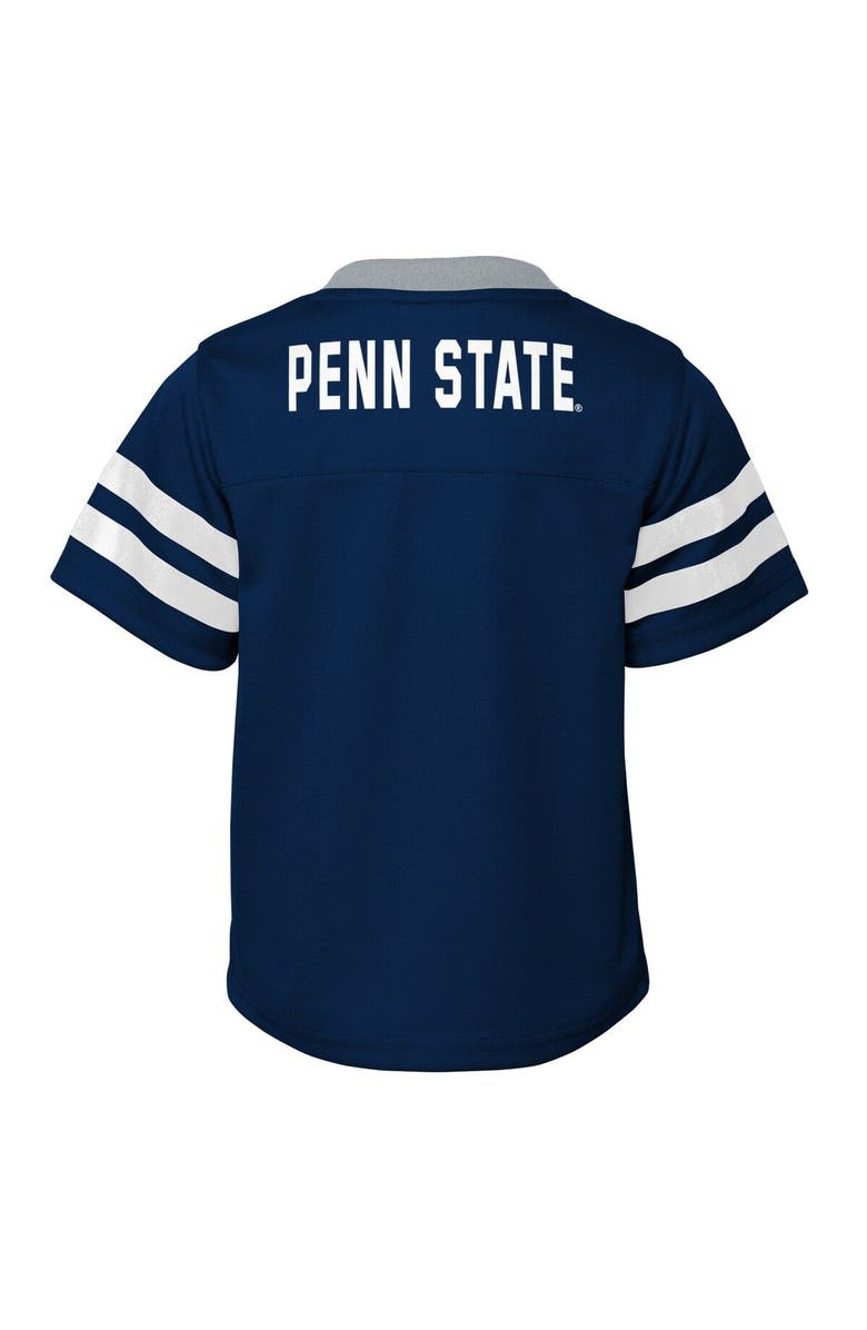 Outerstuff Toddler Navy Penn State Nittany Lions Two-Piece Red Zone Jersey & Pants Set, Alternate, color, Navy
