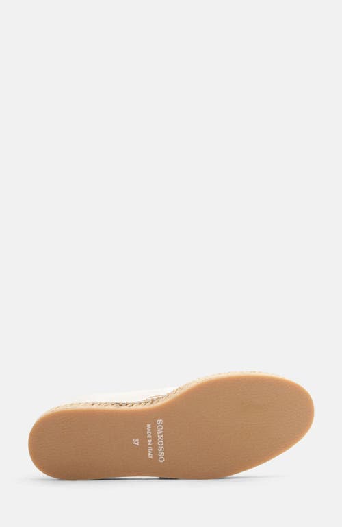 Scarosso Lola Espadrilles In White - Calf