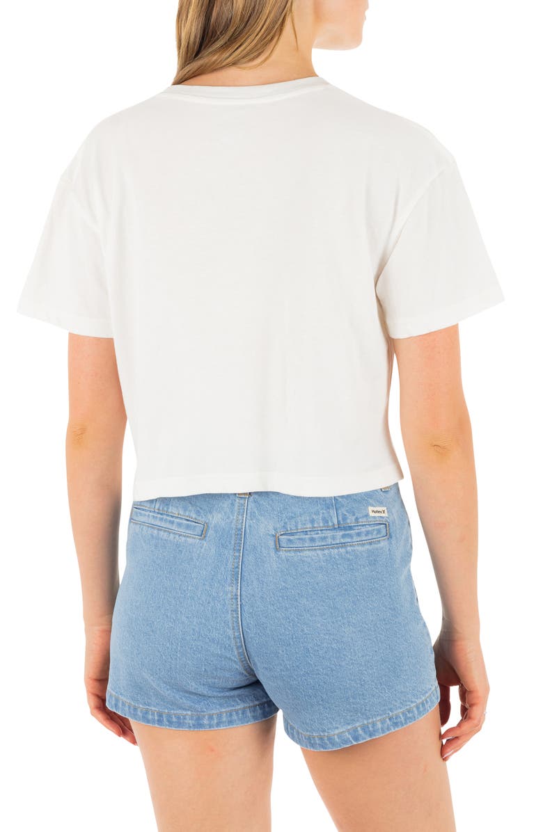 Hurley Surf Days Boxy Cotton Crop T-Shirt, Alternate, color, 