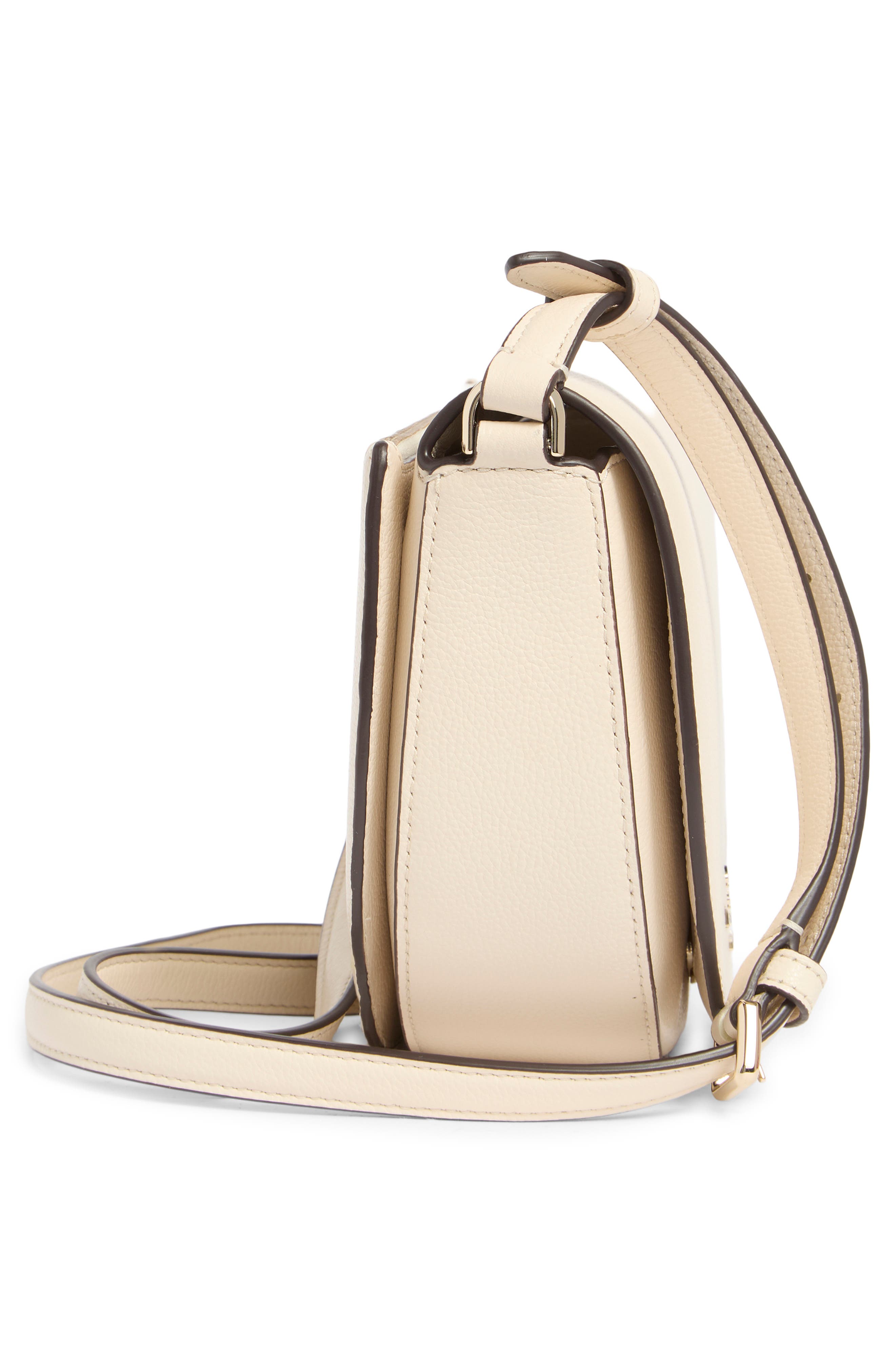 luna crescent crossbody bag, Alternate, color, PARCHMENT.