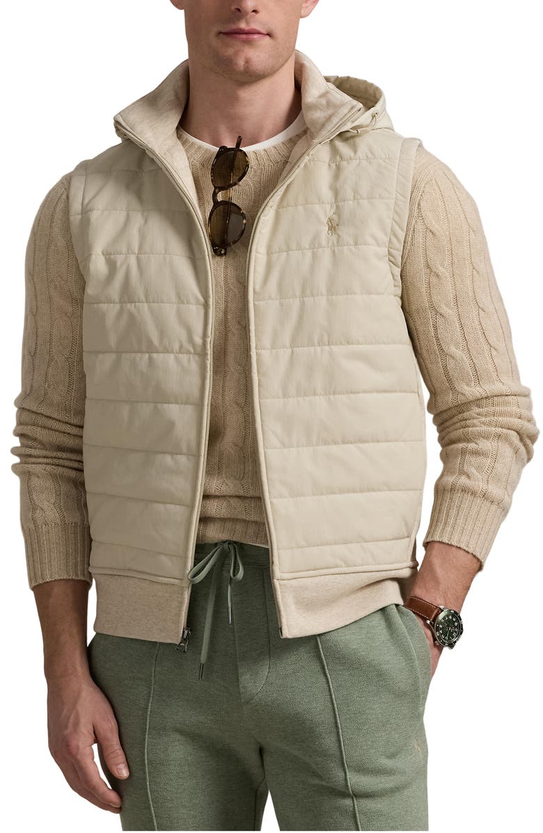 Polo Ralph Lauren Hybrid Vest with Removable Hood, Main, color,