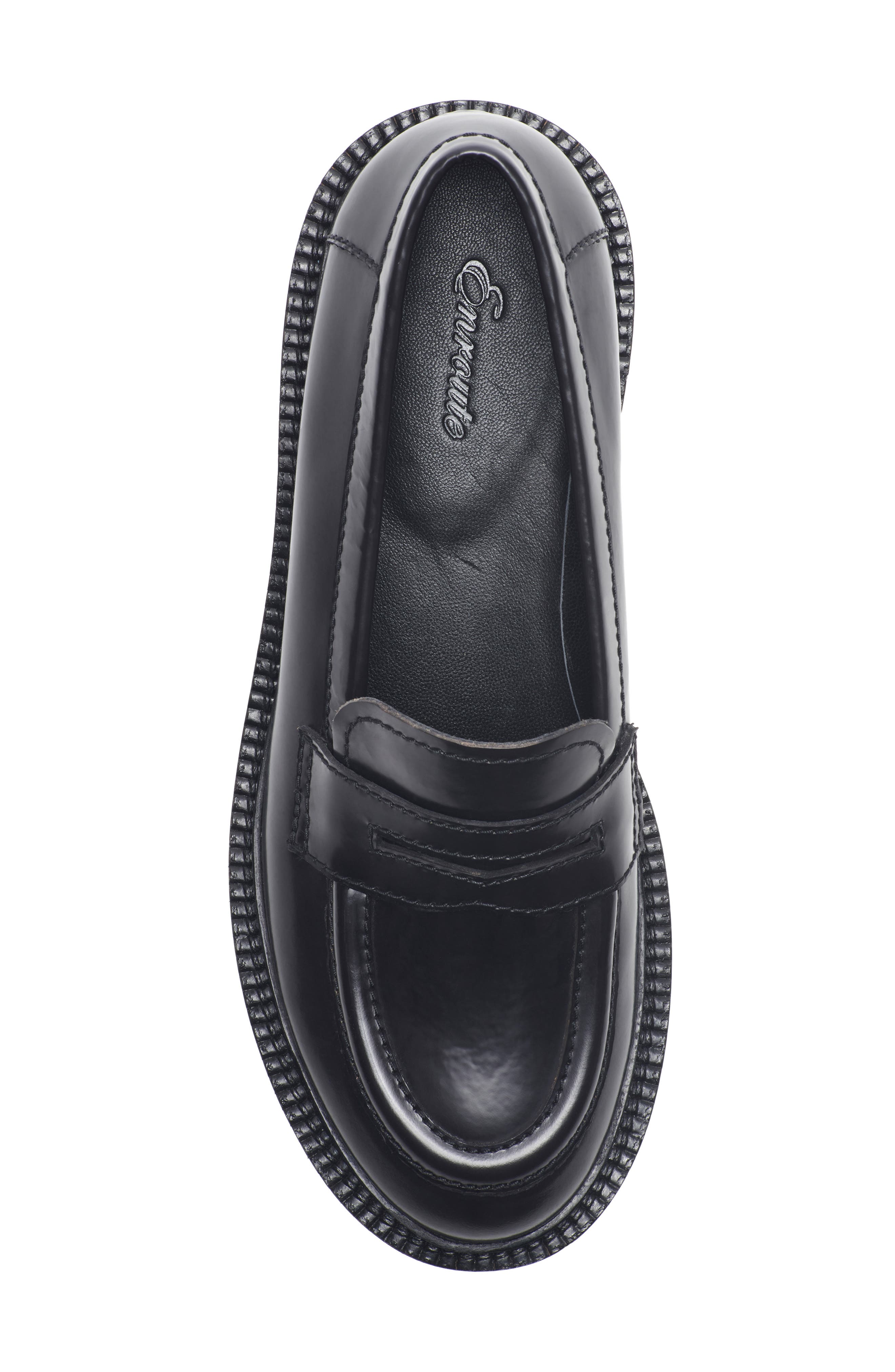 Free People Decker Platform Penny Loafer, Alternate, color, 