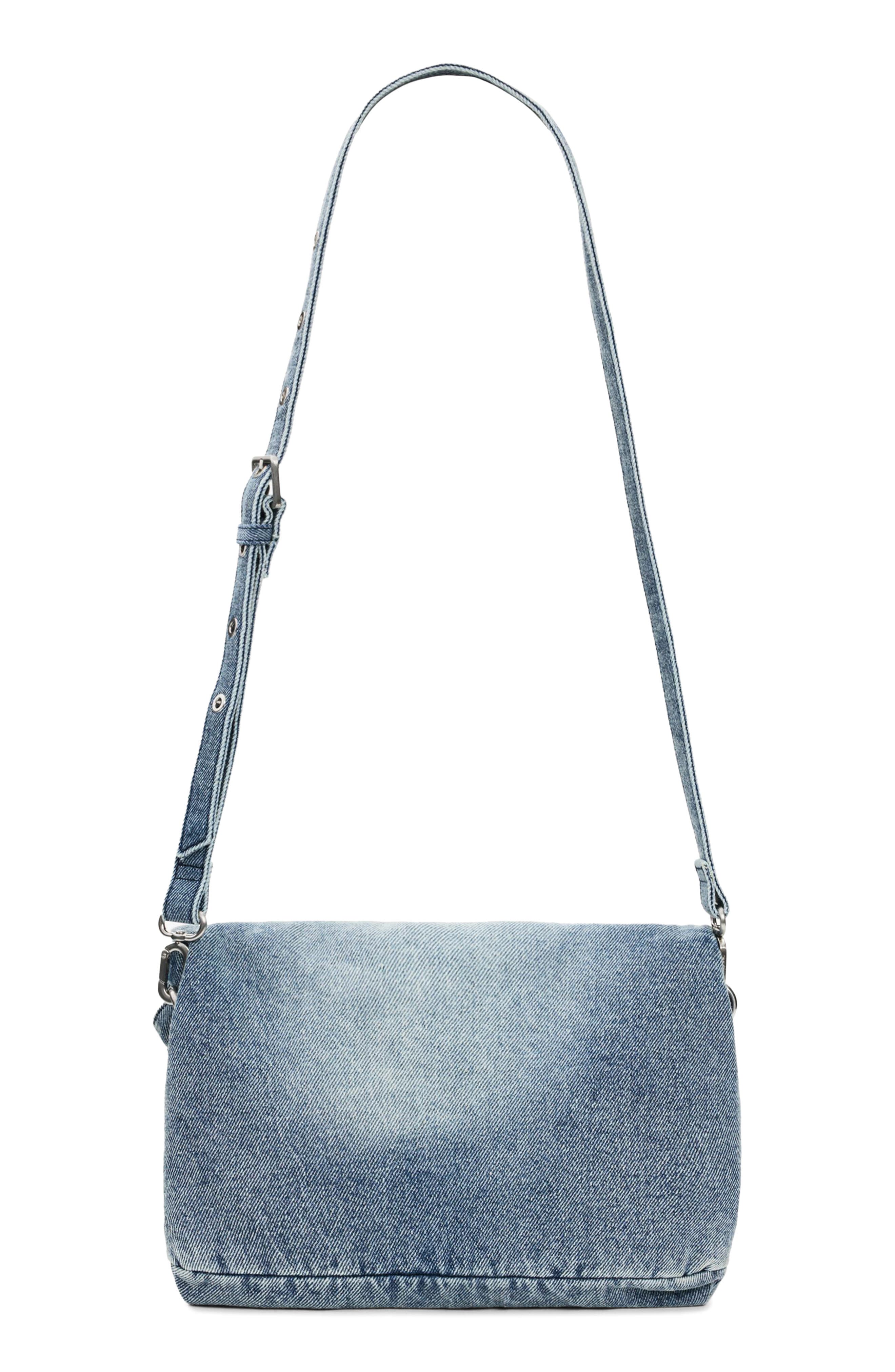 Desigual Denim Crossbody Bag, Alternate, color, 