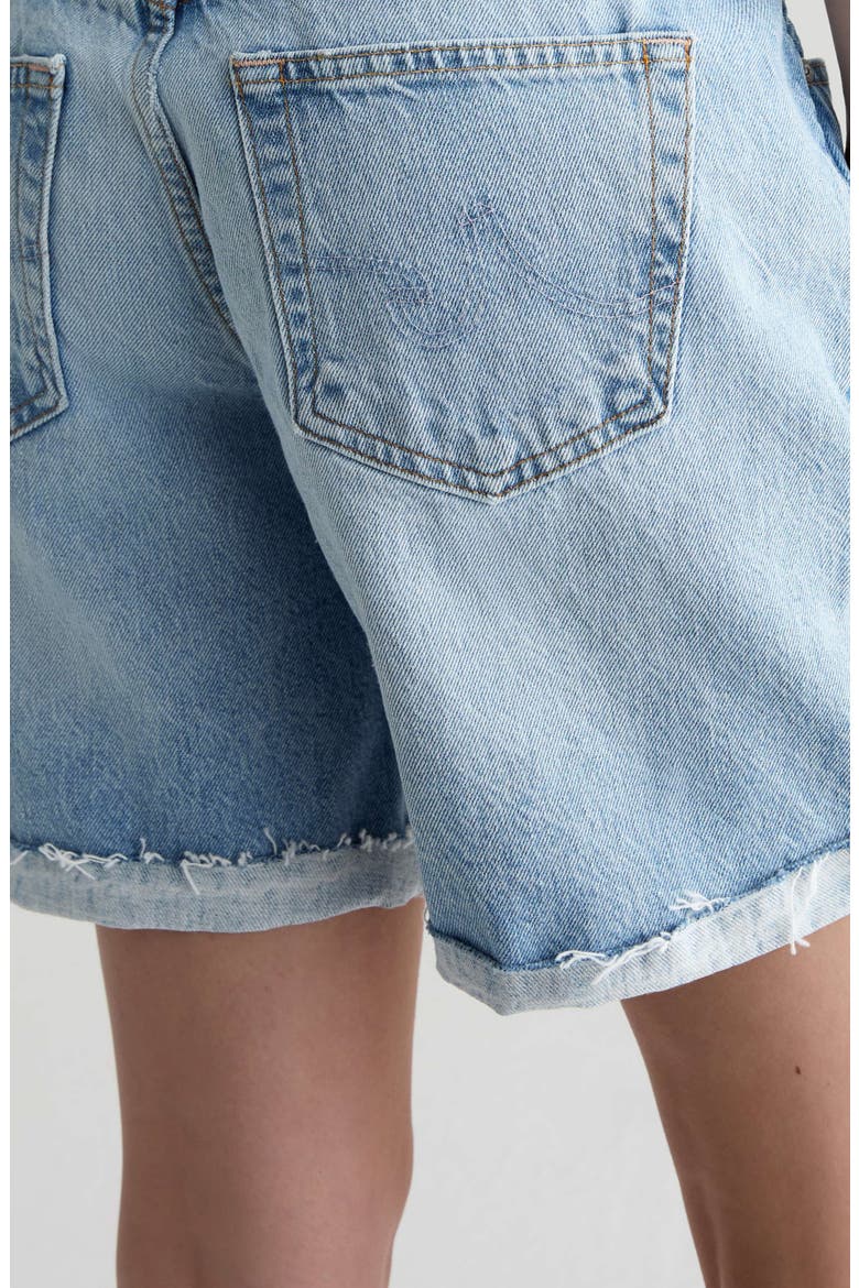 Ex-Boyfriend Mid Thigh Denim Cutoff Shorts, Alternate, color, SOFT FOCUS