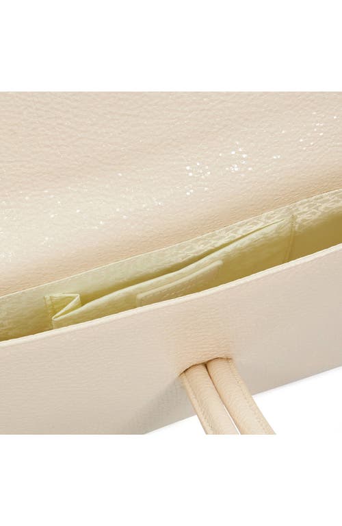 Dune London Brynie Faux Leather Wristlet In Ecru