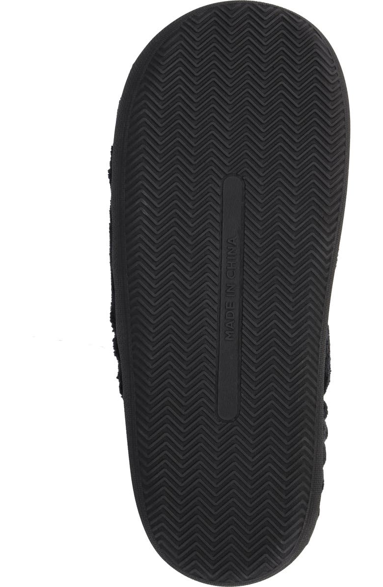 MIA Plushy Slipper Bootie, Alternate, color, Black