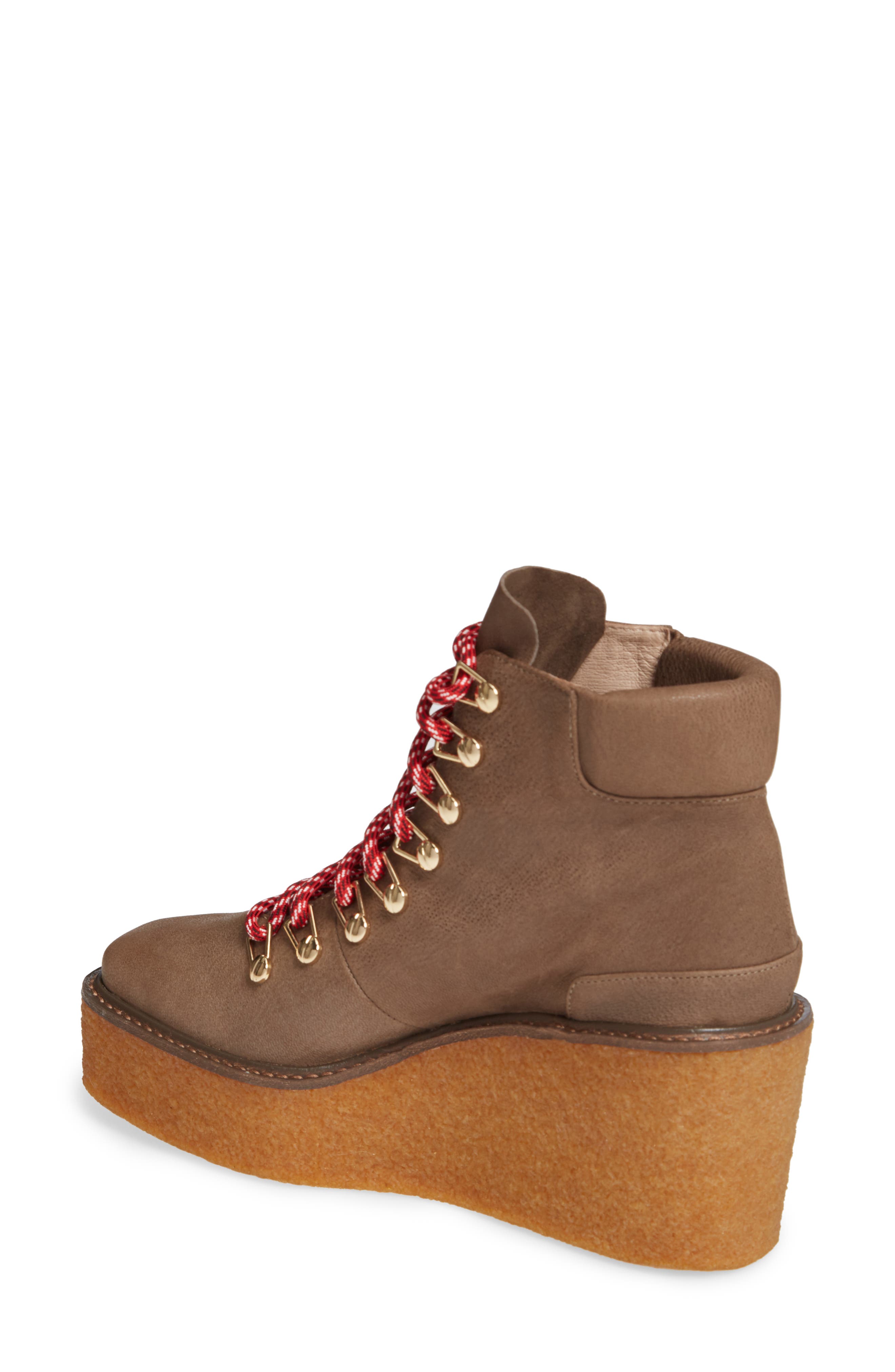 Cecelia New York Helga Platform Wedge Sneaker, Alternate, color, 