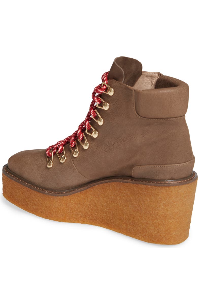 Cecelia New York Helga Platform Wedge Sneaker, Alternate, color,