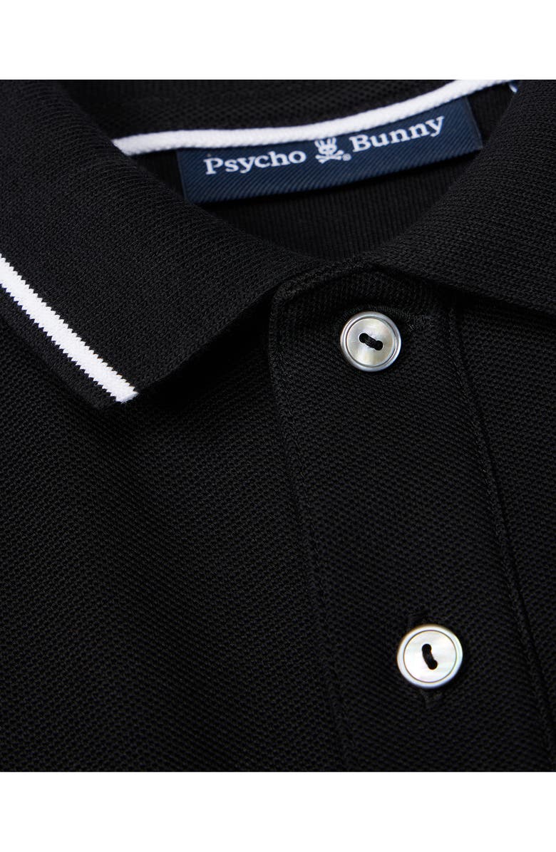 Psycho Bunny Lenox Tipped Piqué Polo, Alternate, color, 