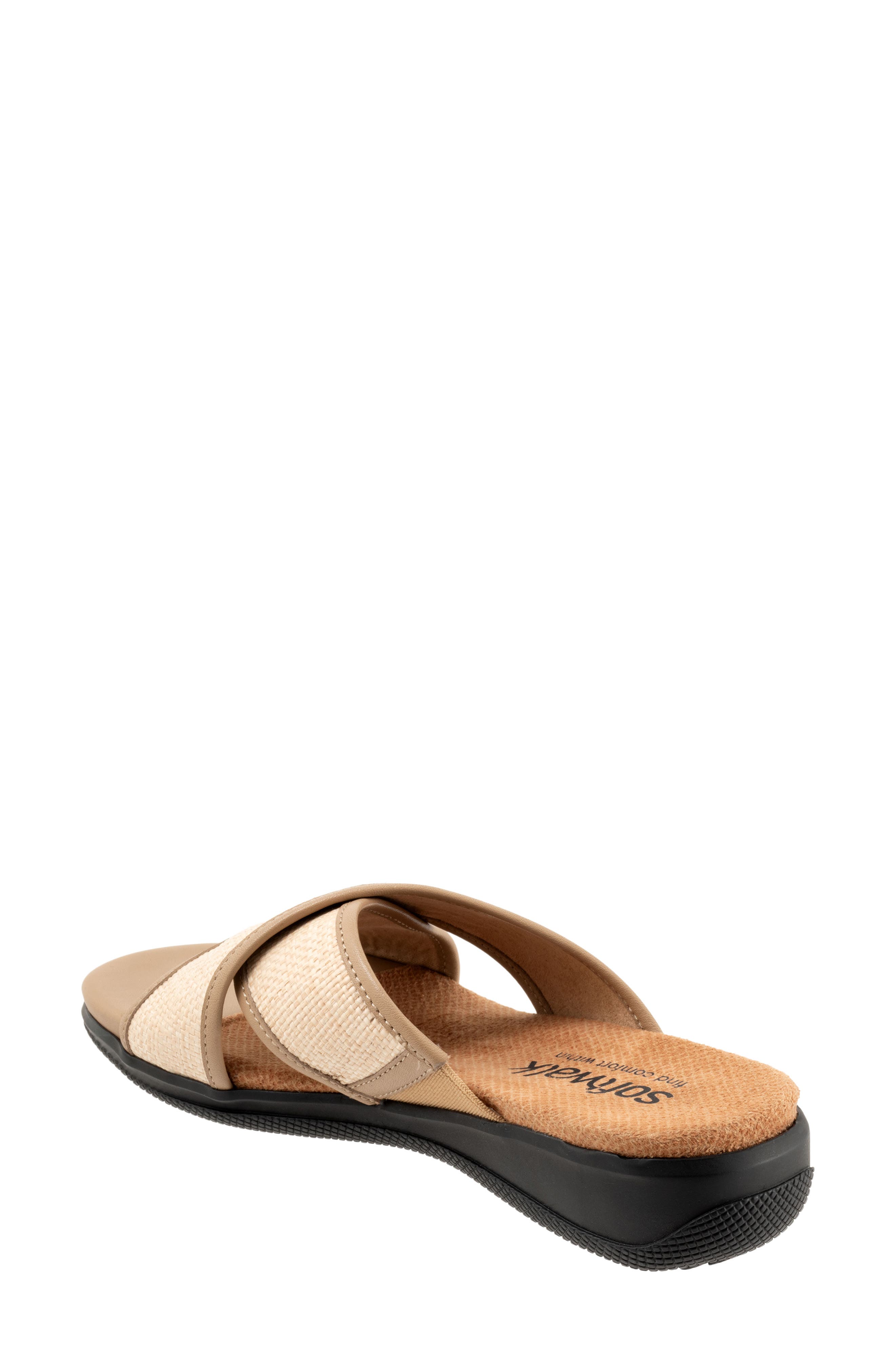 SoftWalk<sup>®</sup> Tillman 6.0 Slide Sandal, Alternate, color, Beige