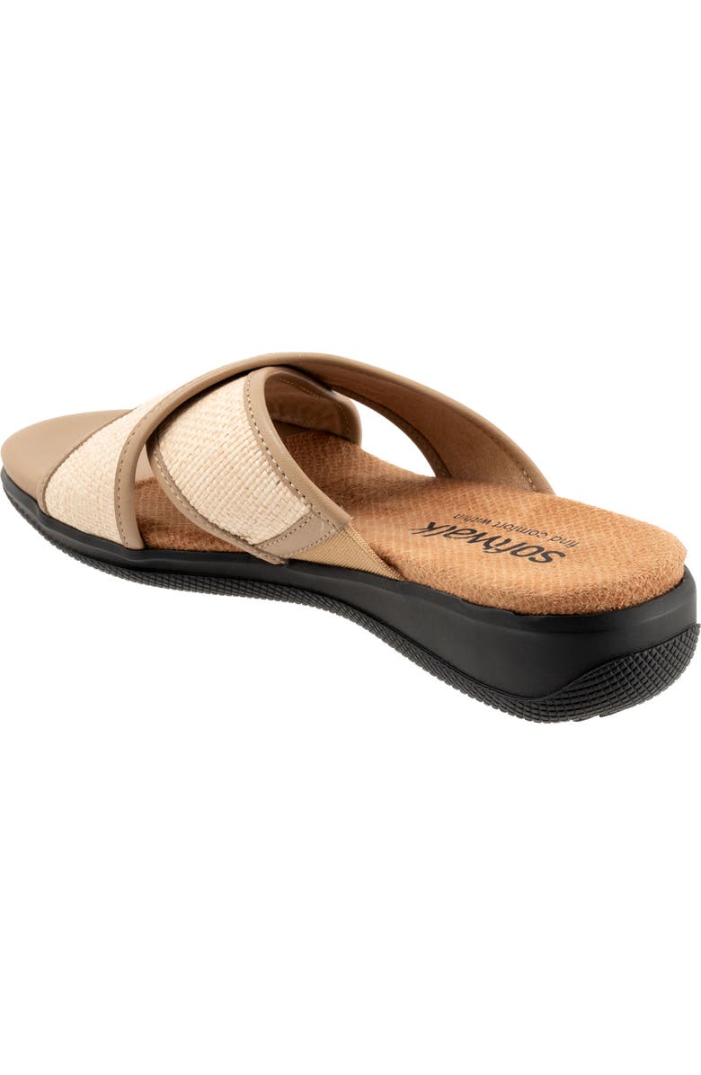 SoftWalk<sup>®</sup> Tillman 6.0 Slide Sandal, Alternate, color, Beige