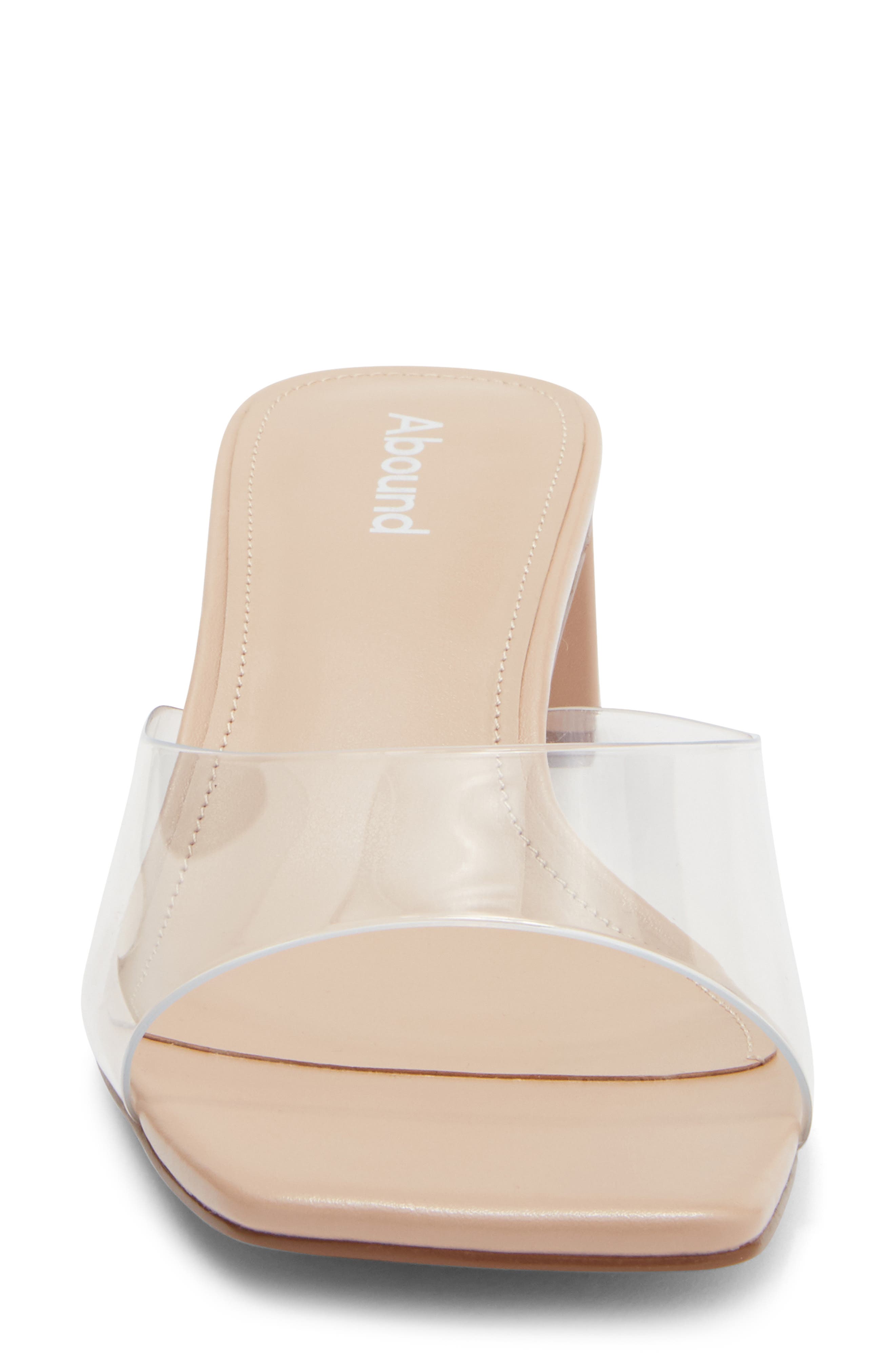 Jenny Mule Sandal, Alternate, color, CLEAR