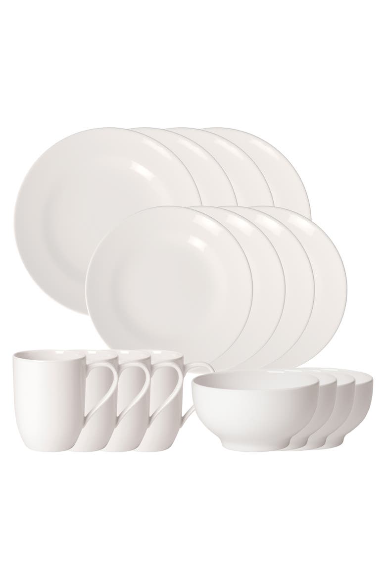 For Me 16 Piece Set  Service for 4, Alternate, color, white