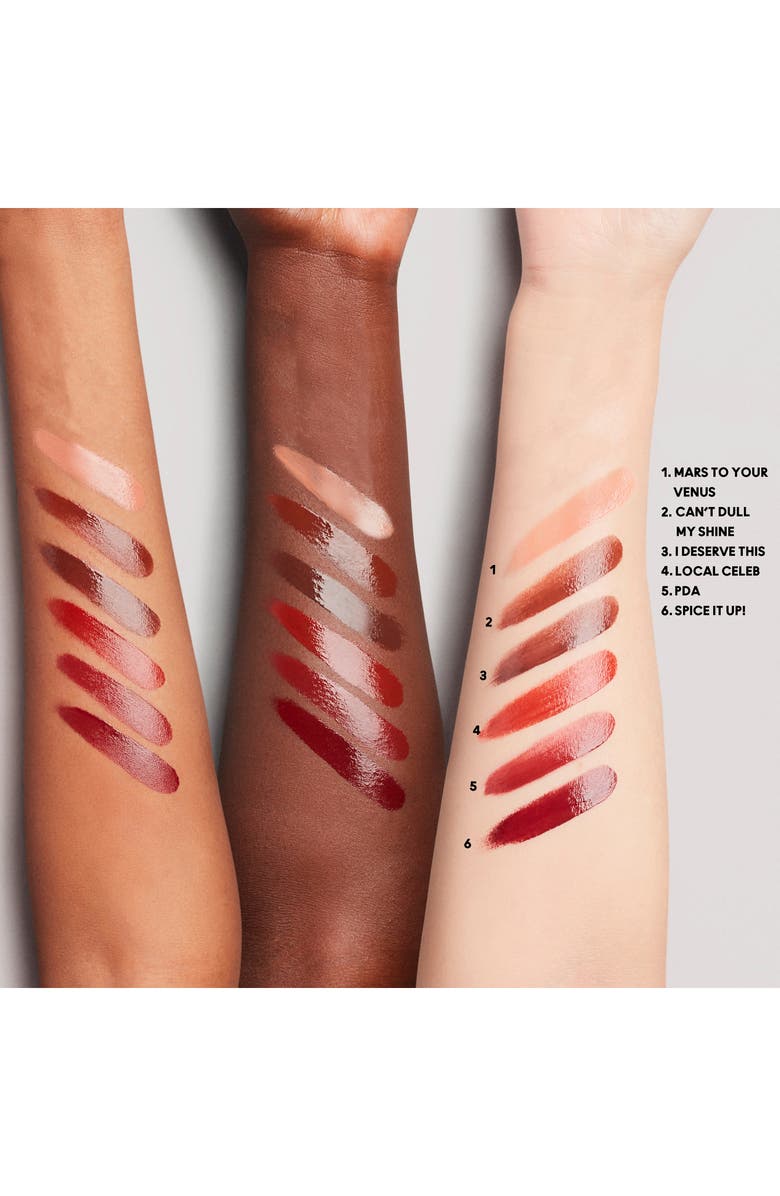 MAC Cosmetics Lustreglass Sheer-Shine Lipstick, Alternate, color, Spice It Up
