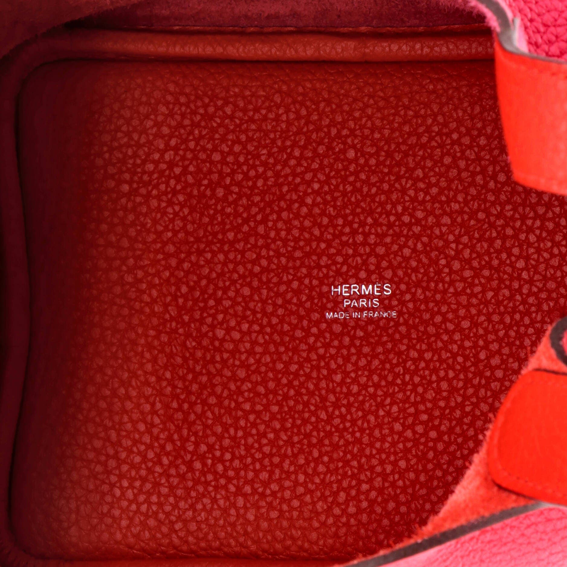 Picotin Lock Bag Tricolor Clemence PM, Alternate, color, Pink
