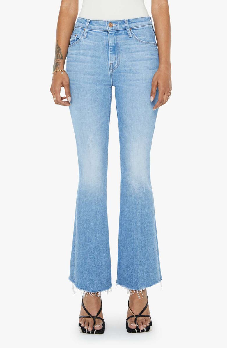 MOTHER Lil Fray Hem Bootcut Jeans, Main, color, Satisfy Your Cravings