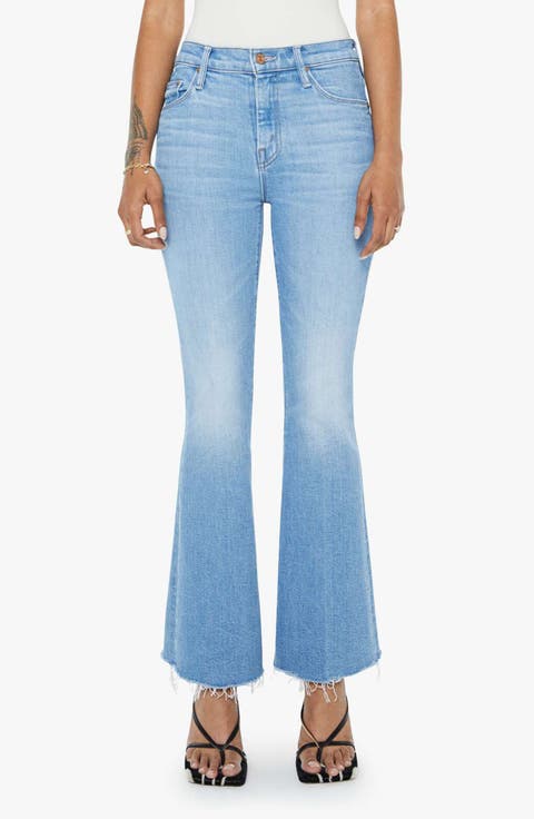 MOTHER Lil Fray Hem Bootcut Jeans (Satisfy Your Cravings) (Petite)