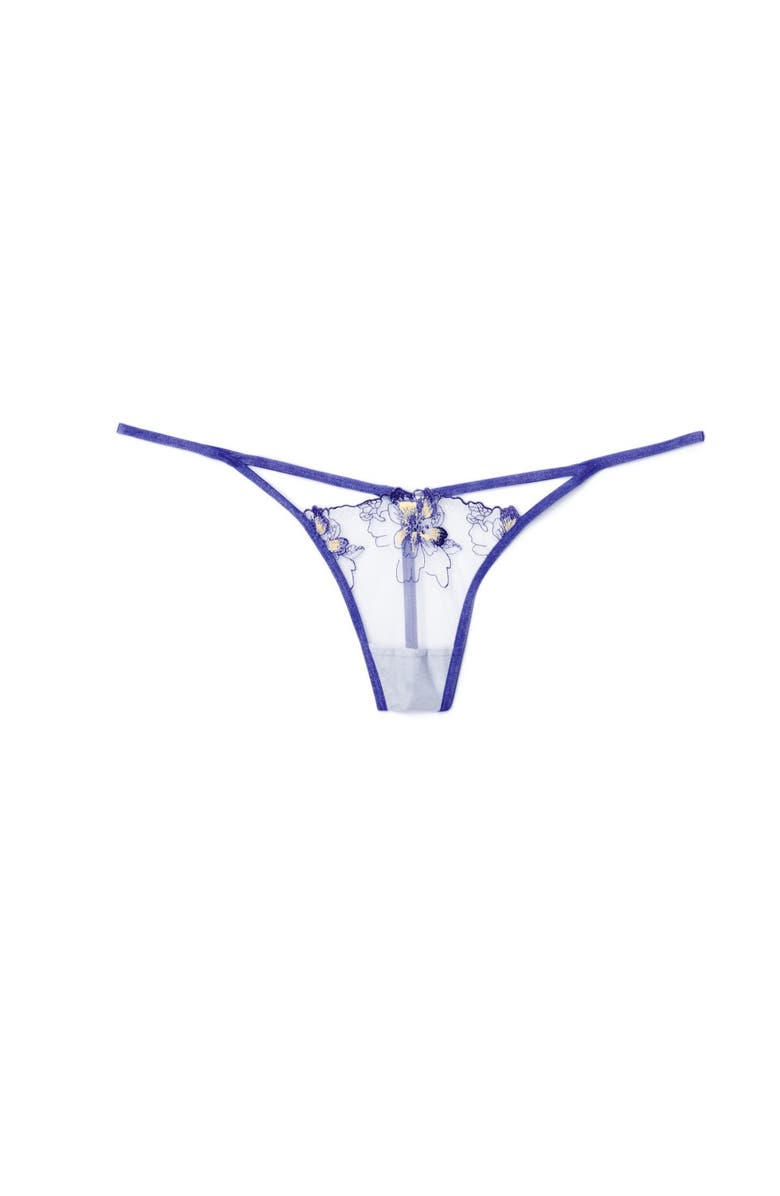Adore Me Farah G-String Panties, Alternate, color, Light Blue