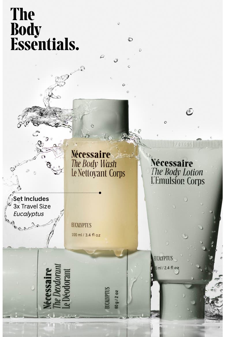 The Body Essentials Eucalyptus Kit, Alternate, color, NO COLOR