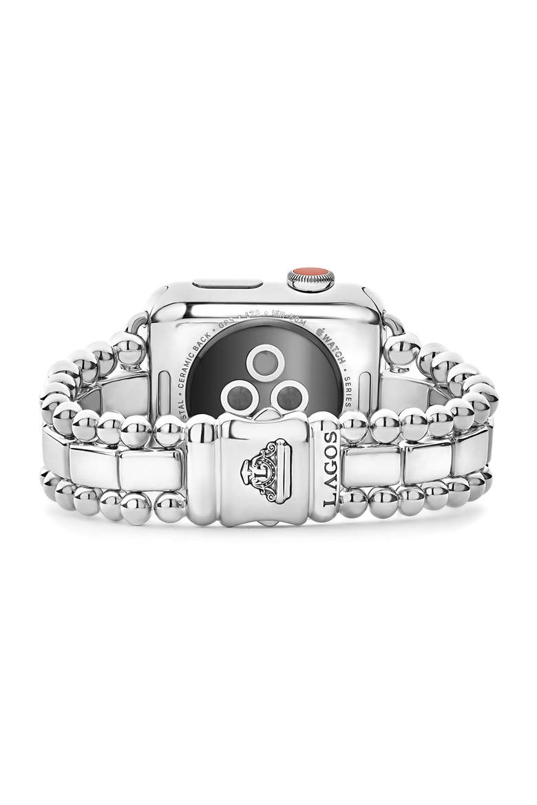 Smart Caviar Diamond Apple Watch® Band & Diamond Caviar Bracelet Set, Alternate, color, SMART CAVIAR