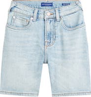 Scotch & Soda The Pitch Loose Kids' Denim Shorts