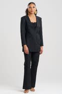 Natori CANVAS Blazer with Embroidery