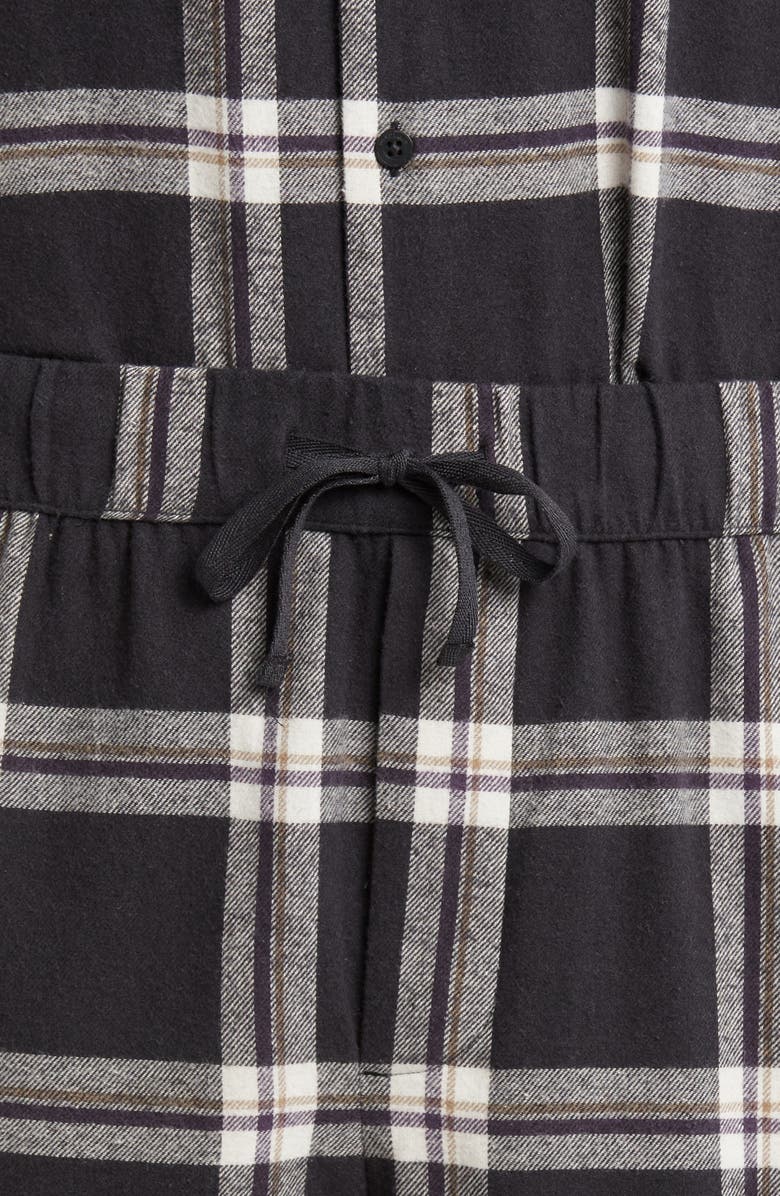 Nordstrom Plaid Flannel Pajamas, Alternate, color,
