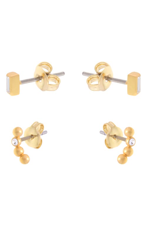Reiss Mina Micro Set Of 2 Stud Earrings
