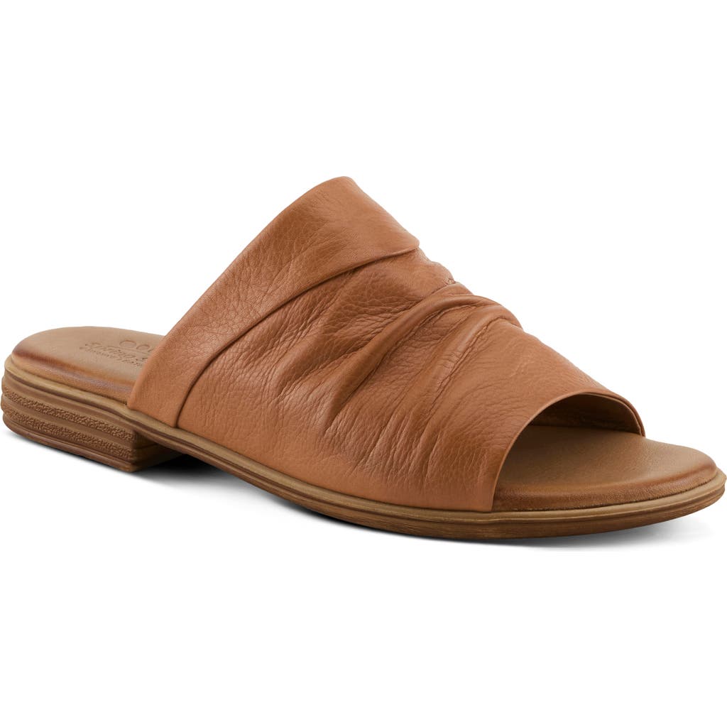Spring Step Jaleel Slide Sandal In Tan