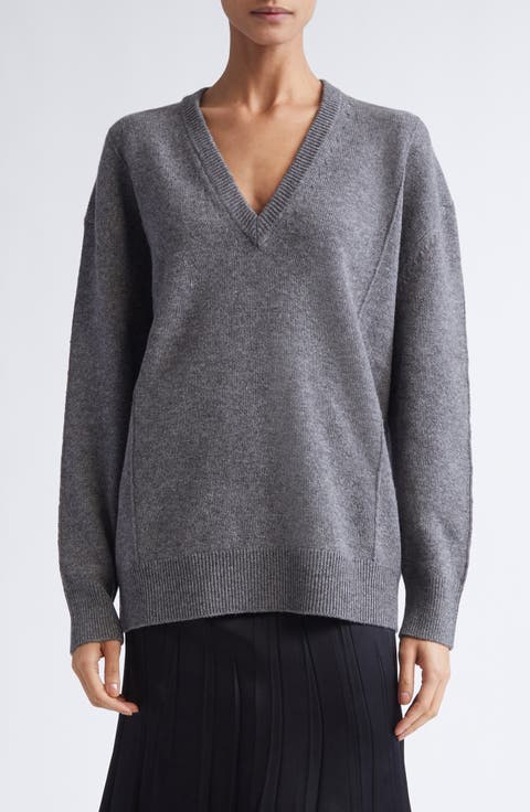 Wool & Cashmere V-Neck Sweater