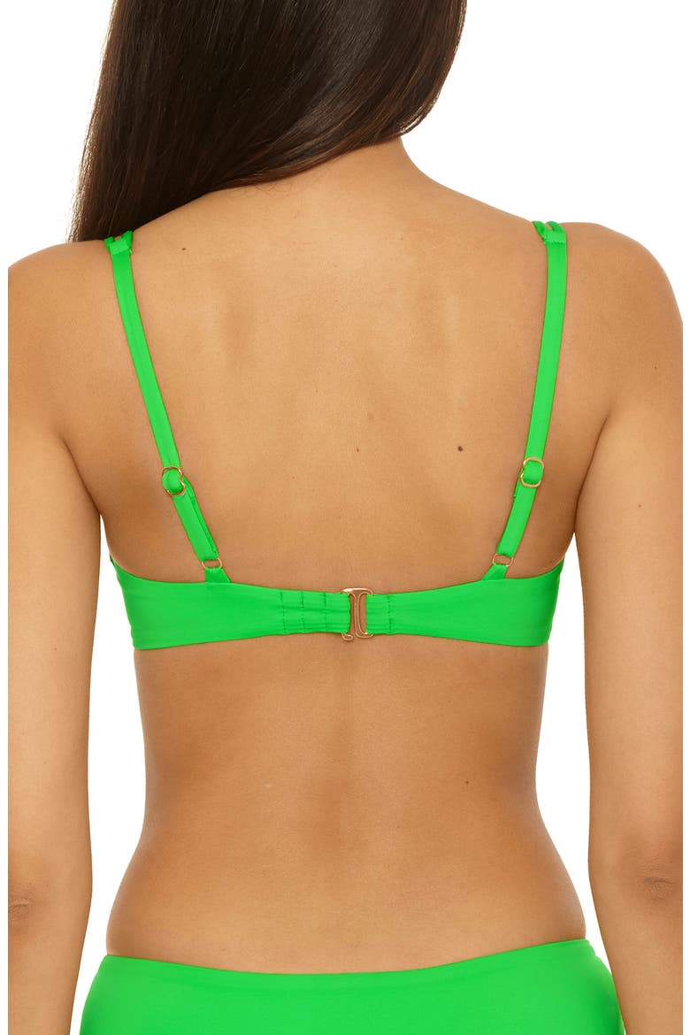 Color Code Underwire Bikini Top, Alternate, color, MEADOW