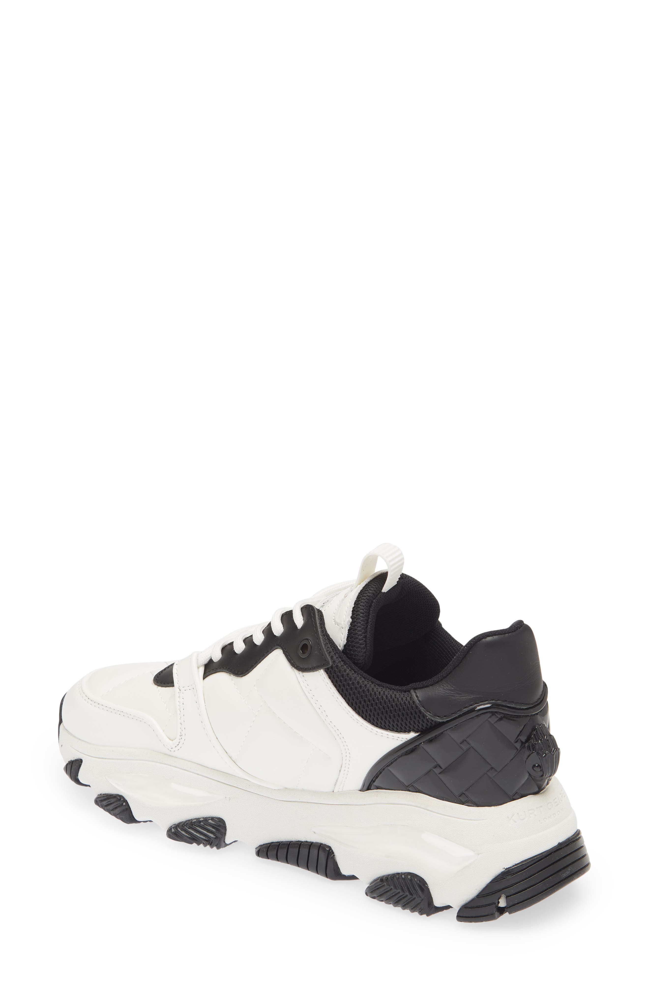 Kurt Geiger London Lettie Eagle Quilted Sneaker, Alternate, color, 