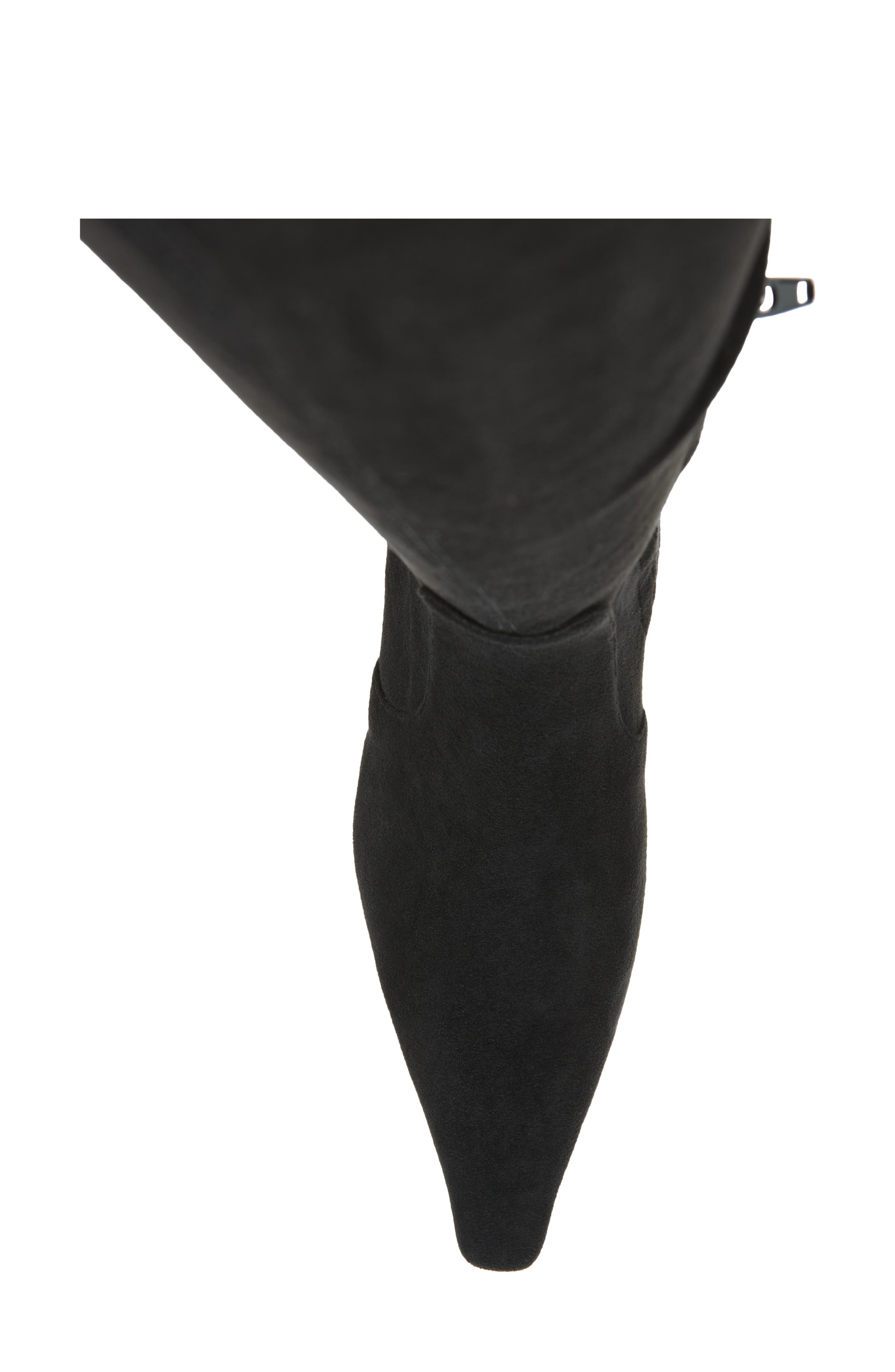 Liminal Pointed Toe Boot, Alternate, color, BLACK SUEDE