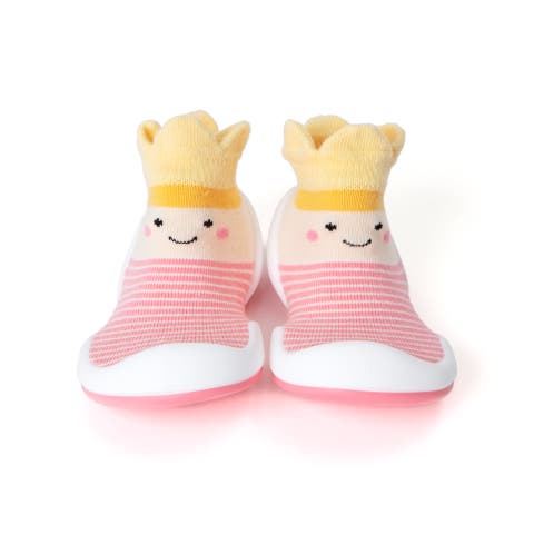 Toddler Sock Shoes - Crown Princess