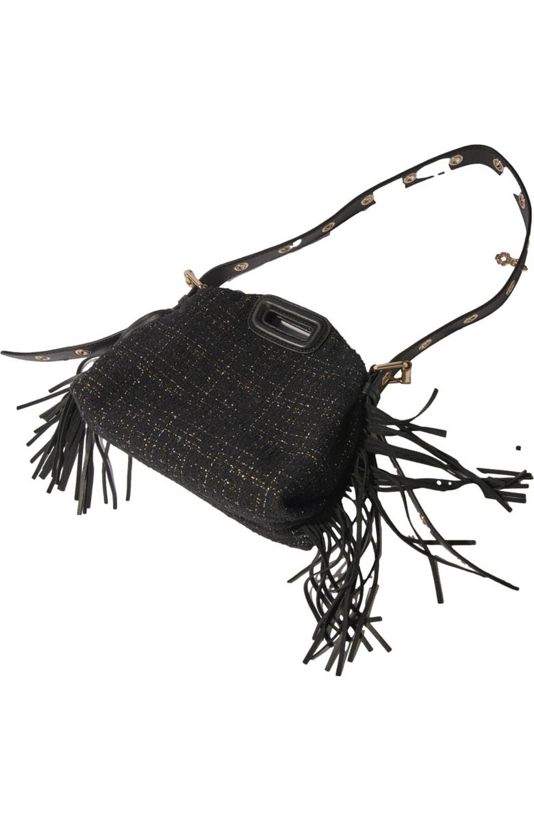 maje Tweed Miss M Mini bag, Alternate, color,