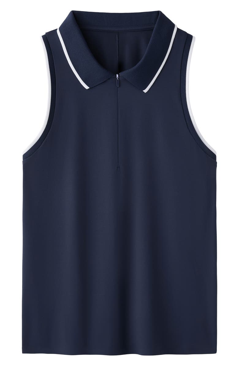 Rhone Course to Court Quarter Zip Polo, Alternate, color, Navy Blue
