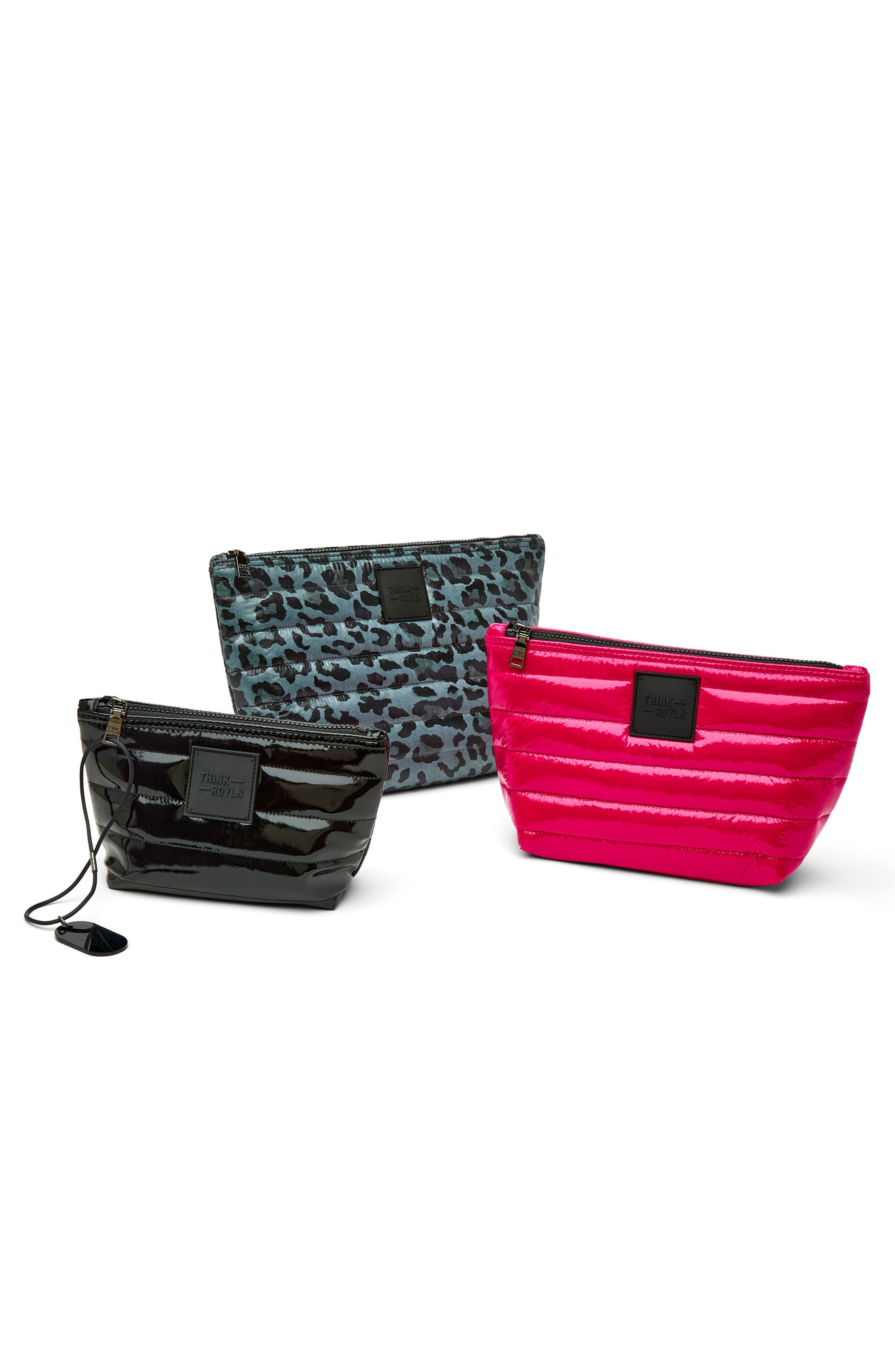 THINK ROYLN Travel Trio Organizational Pouches, Alternate, color, 