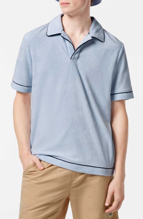 Towelling Cotton Terry Polo