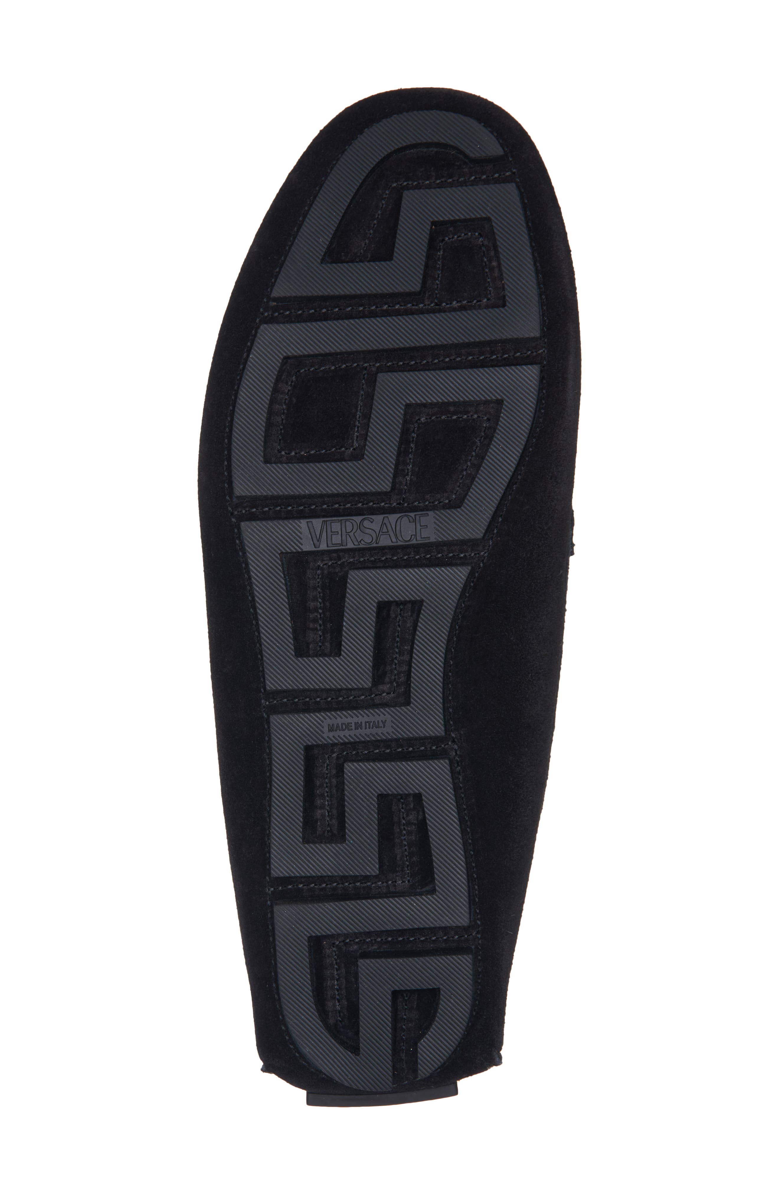 Versace Medusa Driving Shoe, Alternate, color, 