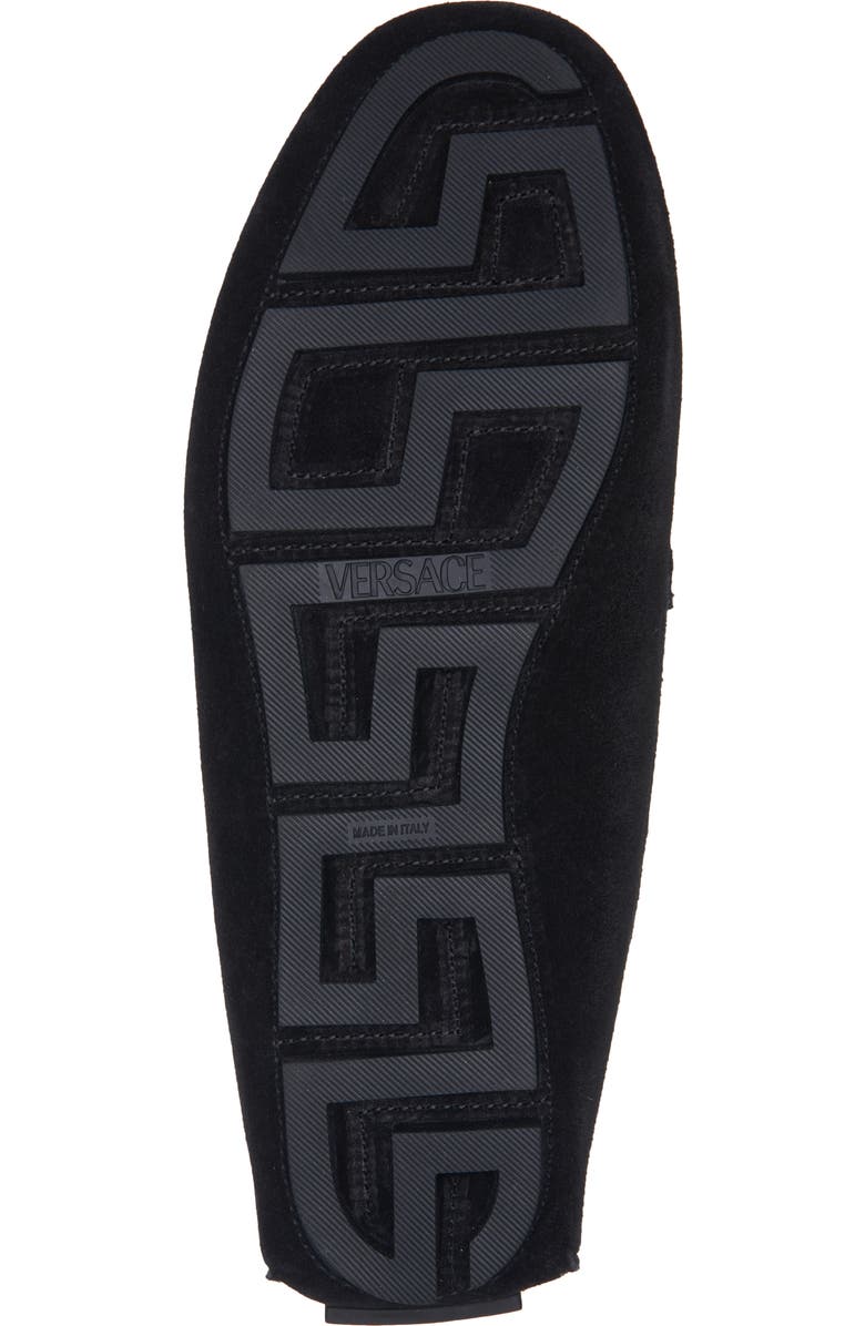 Versace Medusa Driving Shoe, Alternate, color,