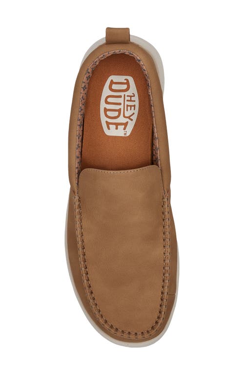Hey Dude Wally Classic Lace-up In Brown