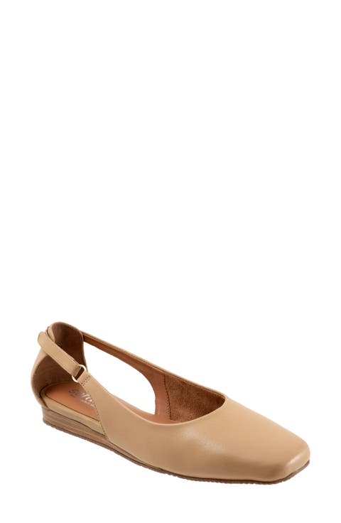 Women's Square Toe Comfort Flats | Nordstrom