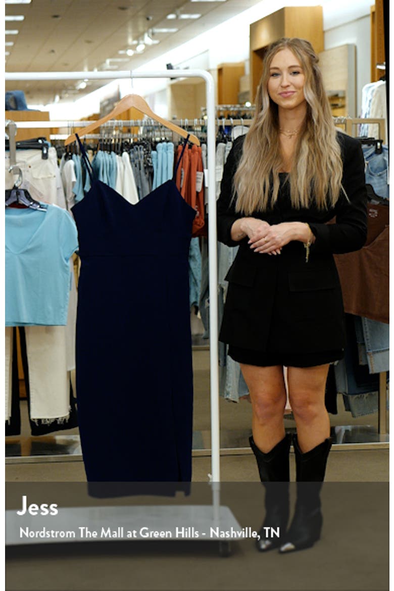 Strappy Midi Sheath Dress video