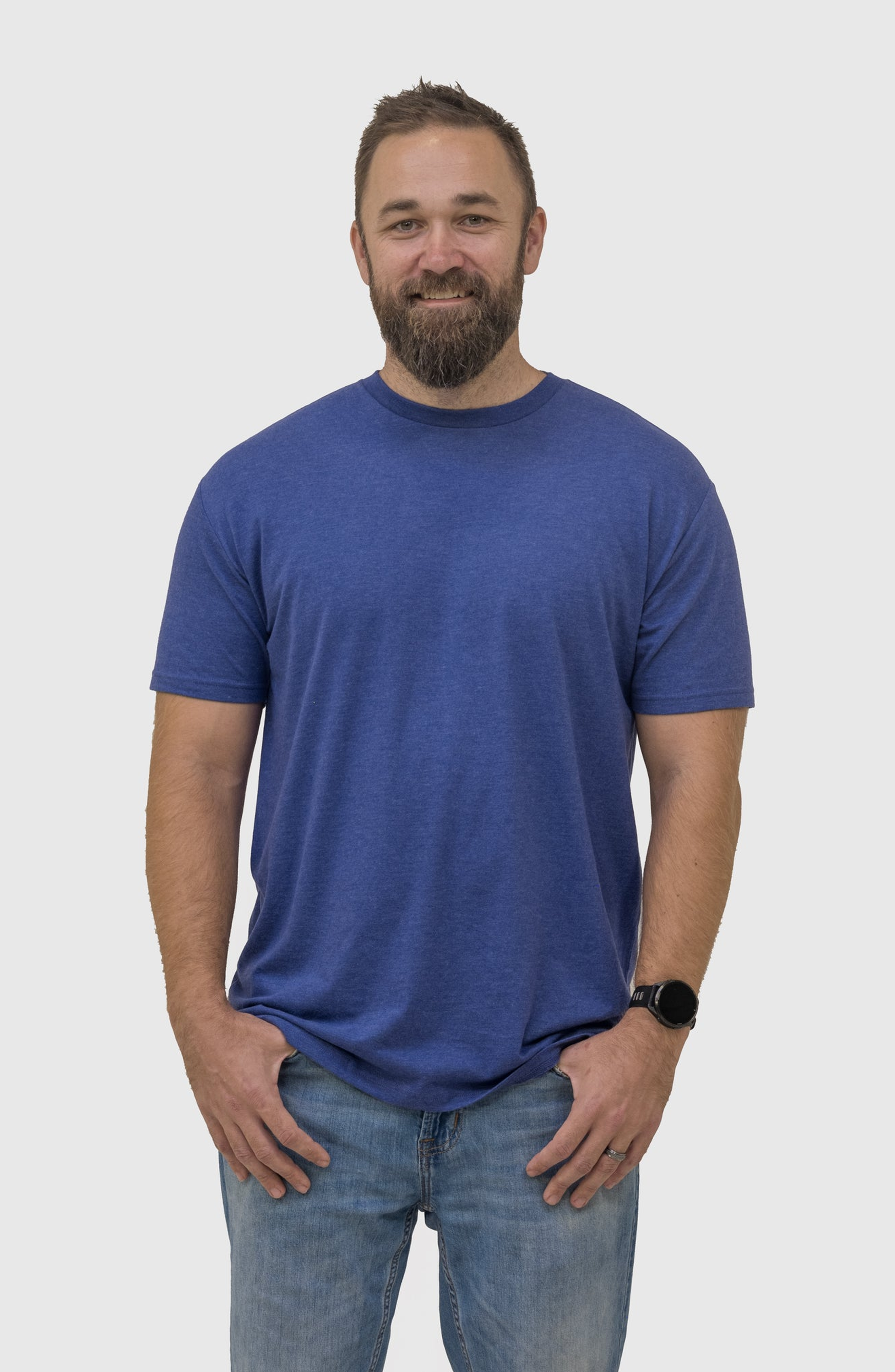 selected Heather Navy