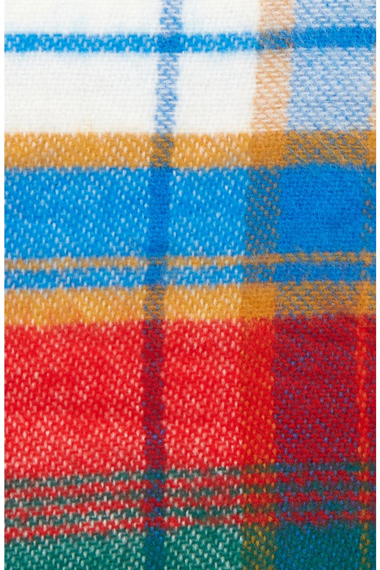 Family Woven Plaid Throw Blanket, Alternate, color, IVORY MULTI PREPPY PLAID