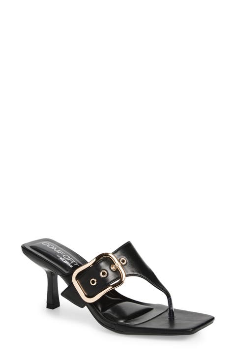 Merasa Heeled Slide Sandal (Women)